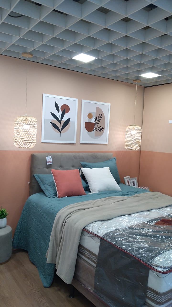Lúminaria Pendente Rattan de Palha Nova Guine Detalhes